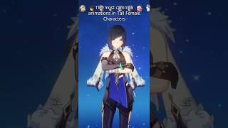 Genshin / Less common animations of tall female characters Genshin / Less common animations of tall female characters