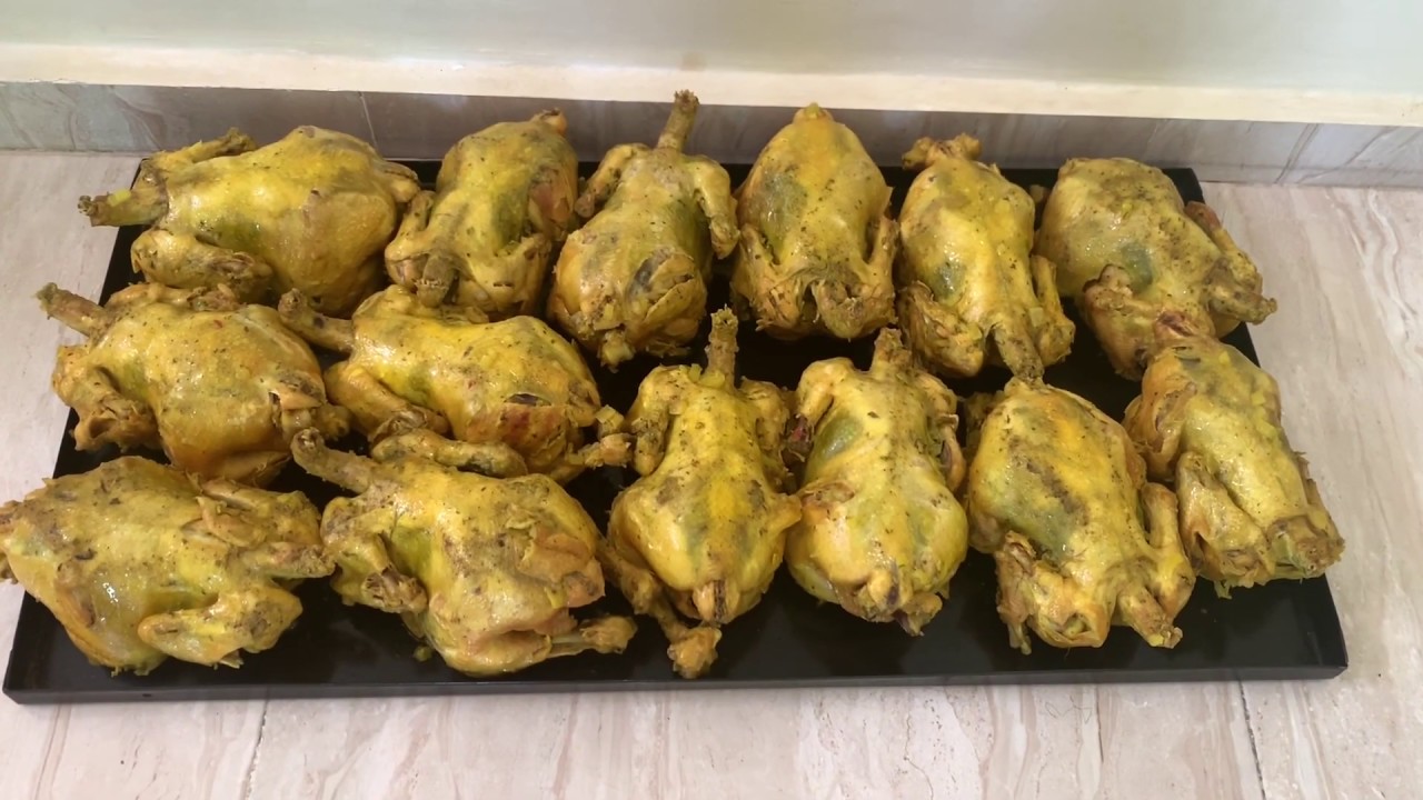كيفية تحضير دجاج محمر للمناسبات لذيذ و بطريقة بسيطة 🐔🐔🐔