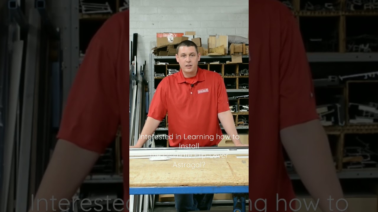 Need help w/ Ultimate Flip-Lever Astragal Installation? Never Fear--Adam is here! 