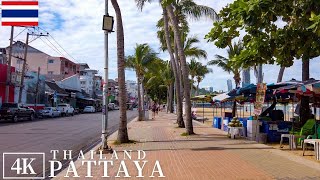 Pattaya Beachside Walking Tour - Amazing Thailand 4K 🇹🇭