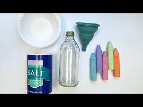 Kids Crafternoon - Salted Chalk Art - video from Childtime