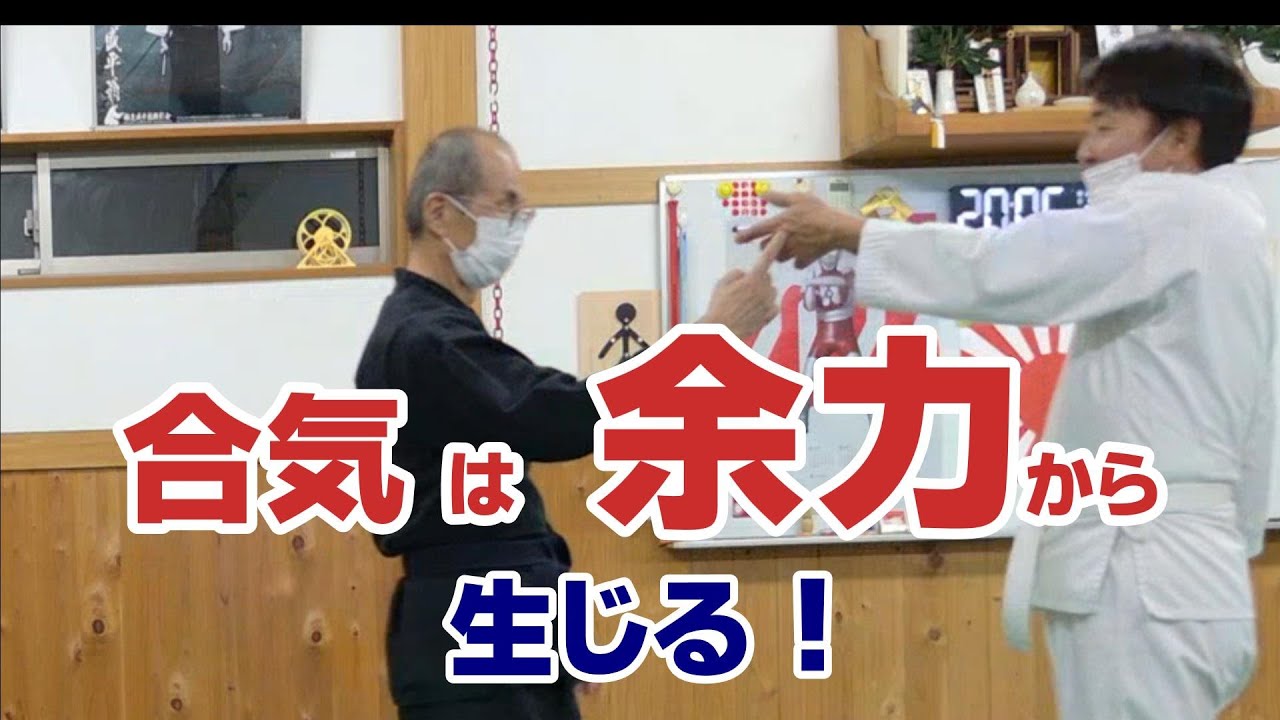 《合気真髄》合気は逆転の発想から始まる！ 「出力と余力」
