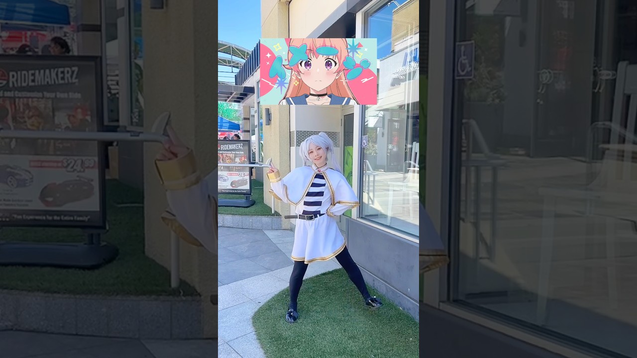 is this the correct magic anime..? [Witch Watch OP “Watch me!”] [Frieren Cosplay]