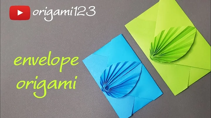 easy Origami envelope Tutorial-DIY- Paper Kawaii