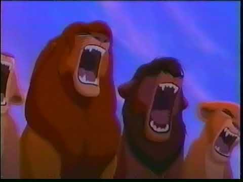 The Lion King 2: Simba's Pride VHS home video commercial [October 1998]