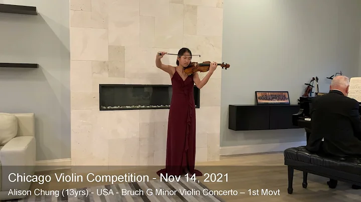 Chicago Violin Competition 2021 - Alison Chung (13...