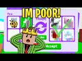 I traded DREAM PETS to people who help POOR NOOBS (adopt me neon server)