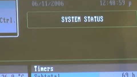 STA software 1    system status