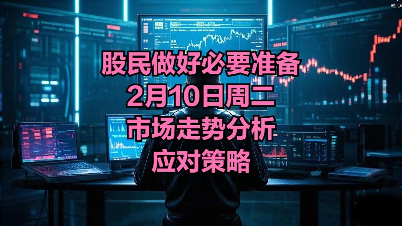 A股:股民请做好必要的准备,行情非常明朗,2月10日周二走势分析 - YouTube