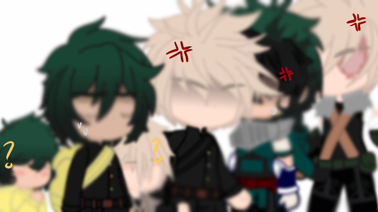 Bakugou and Deku Timelines Meet Each Other |bkdk? (if u want lol)| GCS / BNHA gacha club skit