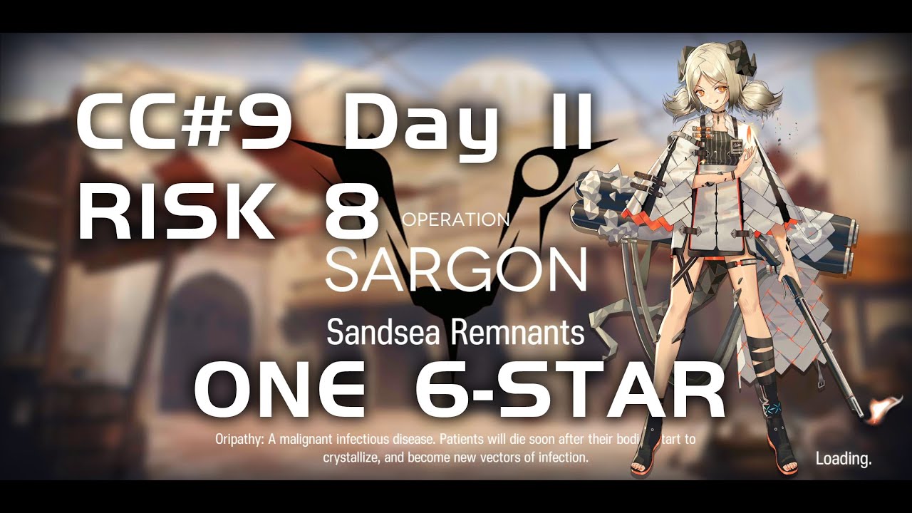 CC#9 Day 11 - Sandsea Remnants Risk 8 | Ultra Low End Squad | DEEPNESS |【Arknights】