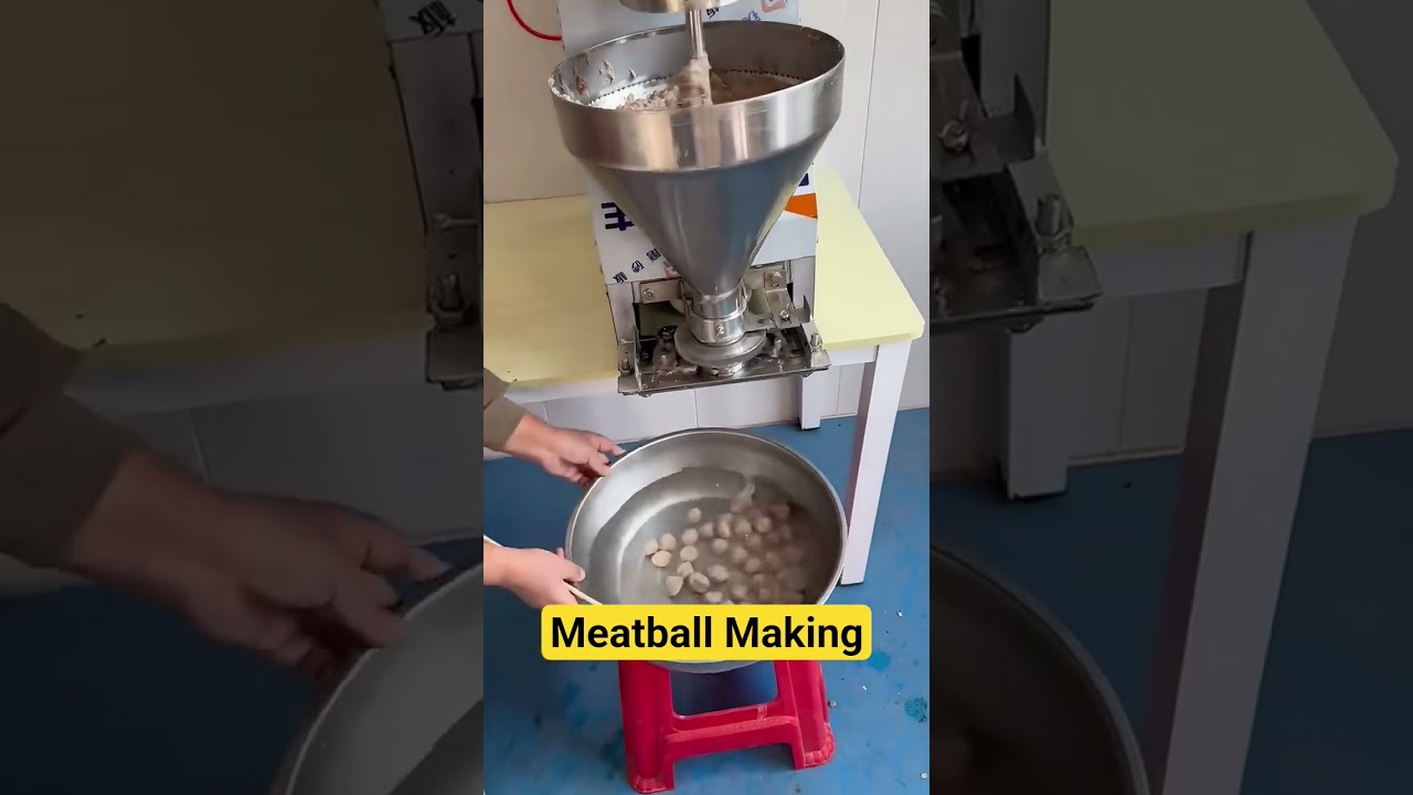 Fast Uniform Meatball Making 