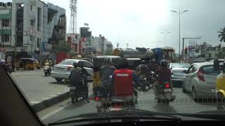 Drive from Chennai airport to Novotel Chennai OMR Part 2 - India February 2020