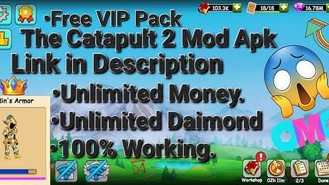 the catapult 2 unlimited money and gems😱💯|How To Hack The Catapult 2 - Unlimited Money