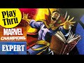 MARVEL CHAMPIONS First Play of DOCTOR STRANGE