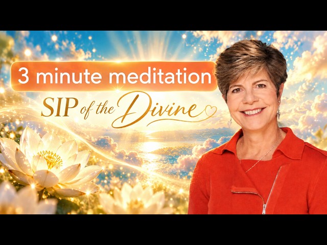 SIP OF THE DIVINE | 3 Minute Meditation | Suzanne Giesemann