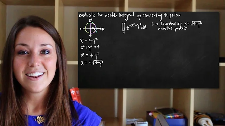 Converting double integrals to polar coordinates (KristaKingMath)