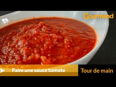 Vidéo: Comment Faire De La Sauce Tomate