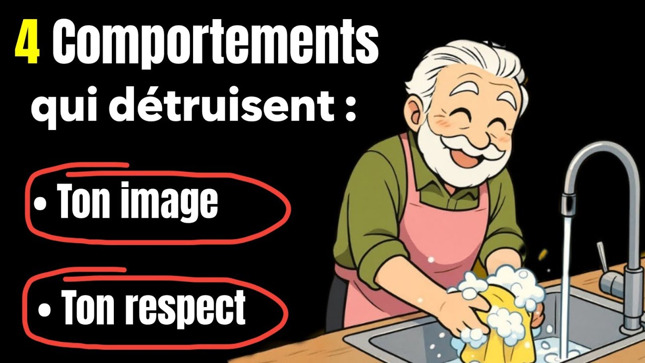 4 Attitudes qui détruisent ton image, font perdre le respect que les gens ont pour toi