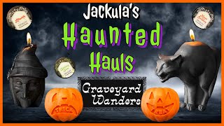 Graveyard Wonders 2023 Halloween Candle Unboxing! Handmade Haunted Decor Haul!