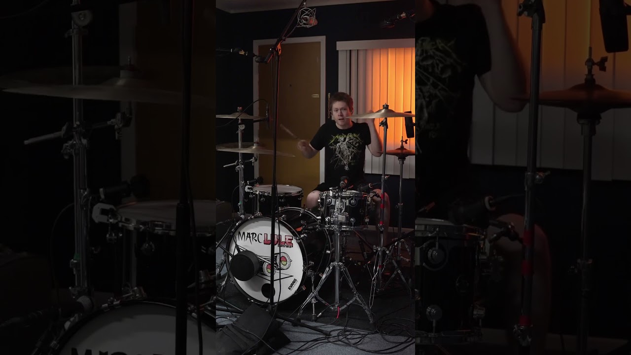 Spent the day tracking drums and shooting videos! 