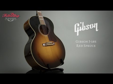 TFOA review - Gibson J-185 red spruce