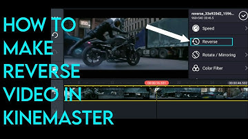 How to make reverse  videos in kinemaster in android