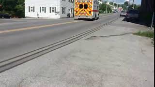 Central Oneida County Ambulance 4 Responding