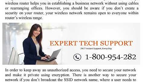 How to secure your wireless Linksys Router?