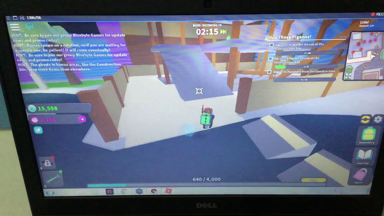 ROBLOX map ghost simulator quest Stop Those Pigeons (part 1) YouTube