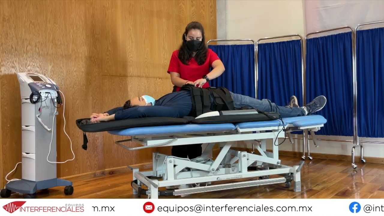 Tracción Lumbar Saunders Chattanooga YouTube