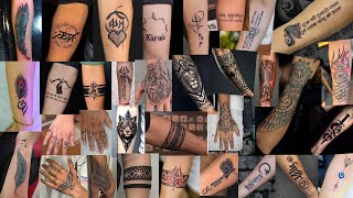 Latest Tattoo Designs For Men l Small Tattoo Designs For Hands l Triangle Hand Band Tattoo... screenshot 5