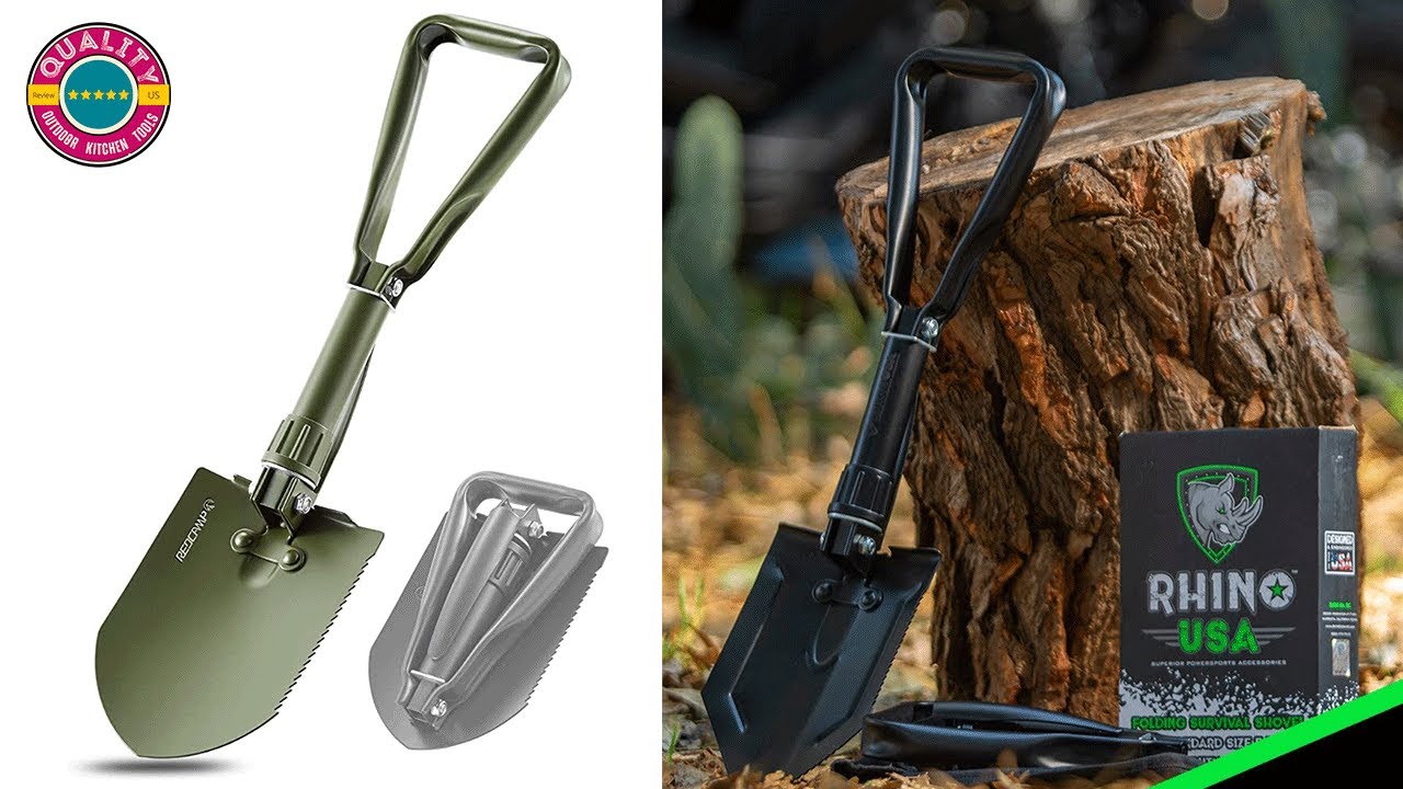 Best Folding Camping Shovel On Amazon !! Camping Shovel Review 2023