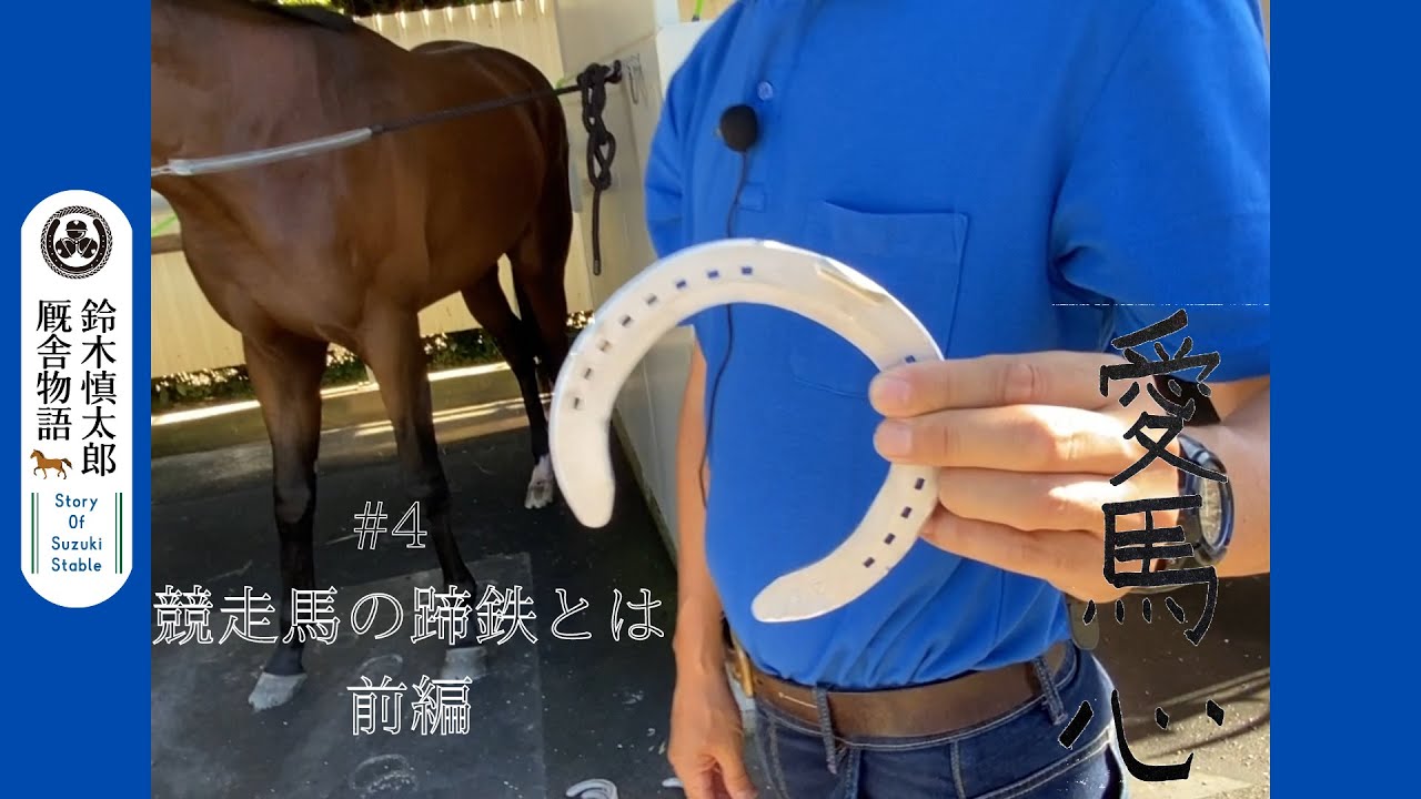 【鈴木慎太郎厩舎物語】#4　競走馬の「装蹄・削蹄」とは（前編）