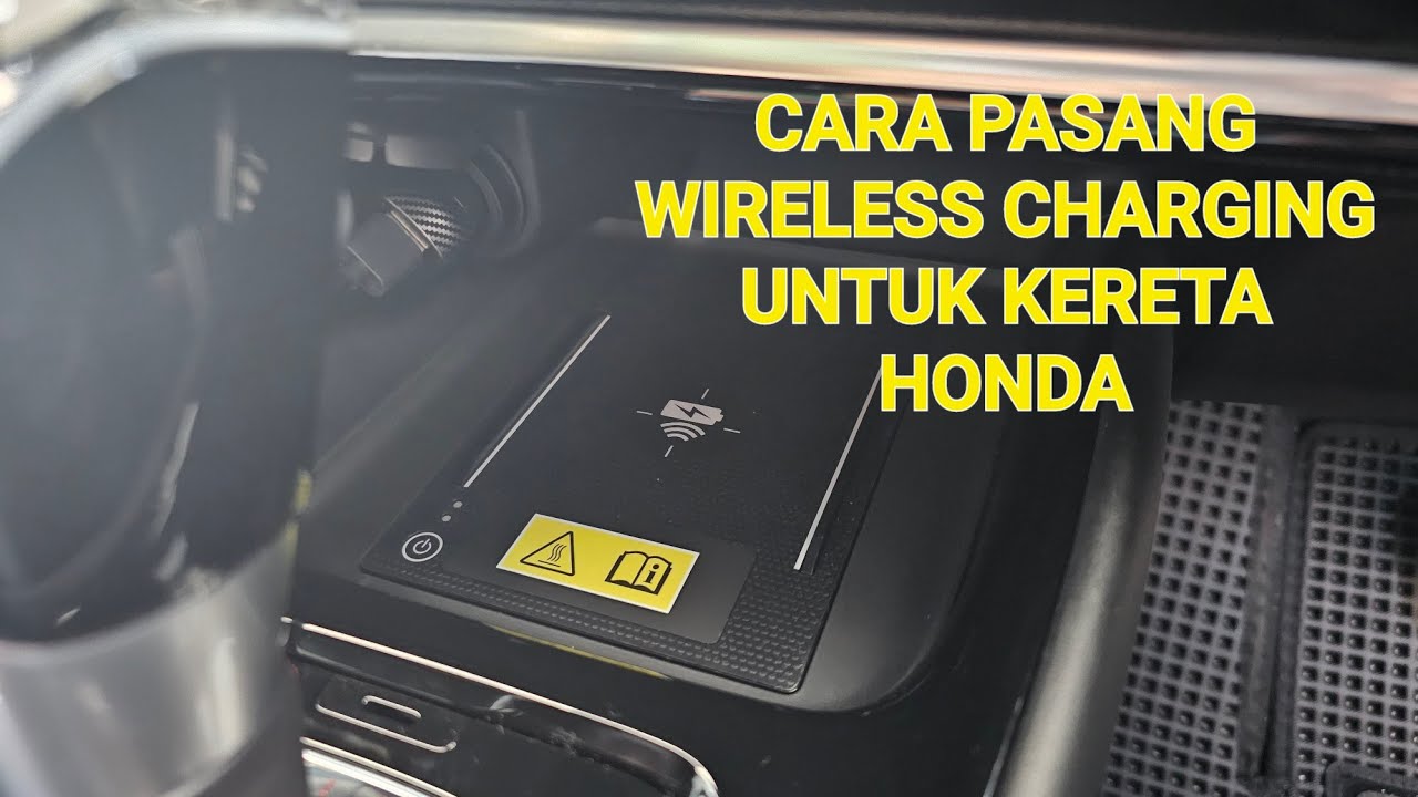 Siputih Episode 3 WIRELESS charging Honda HRV Baru CARA PASANG YouTube