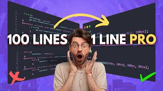 Replace 100 Lines Responsive Code CSS with 1 Line Code Pro | CSS Tutorial