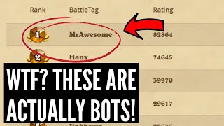The #1 and #2 RANKED players in this Hearthstone mode are BOTS!