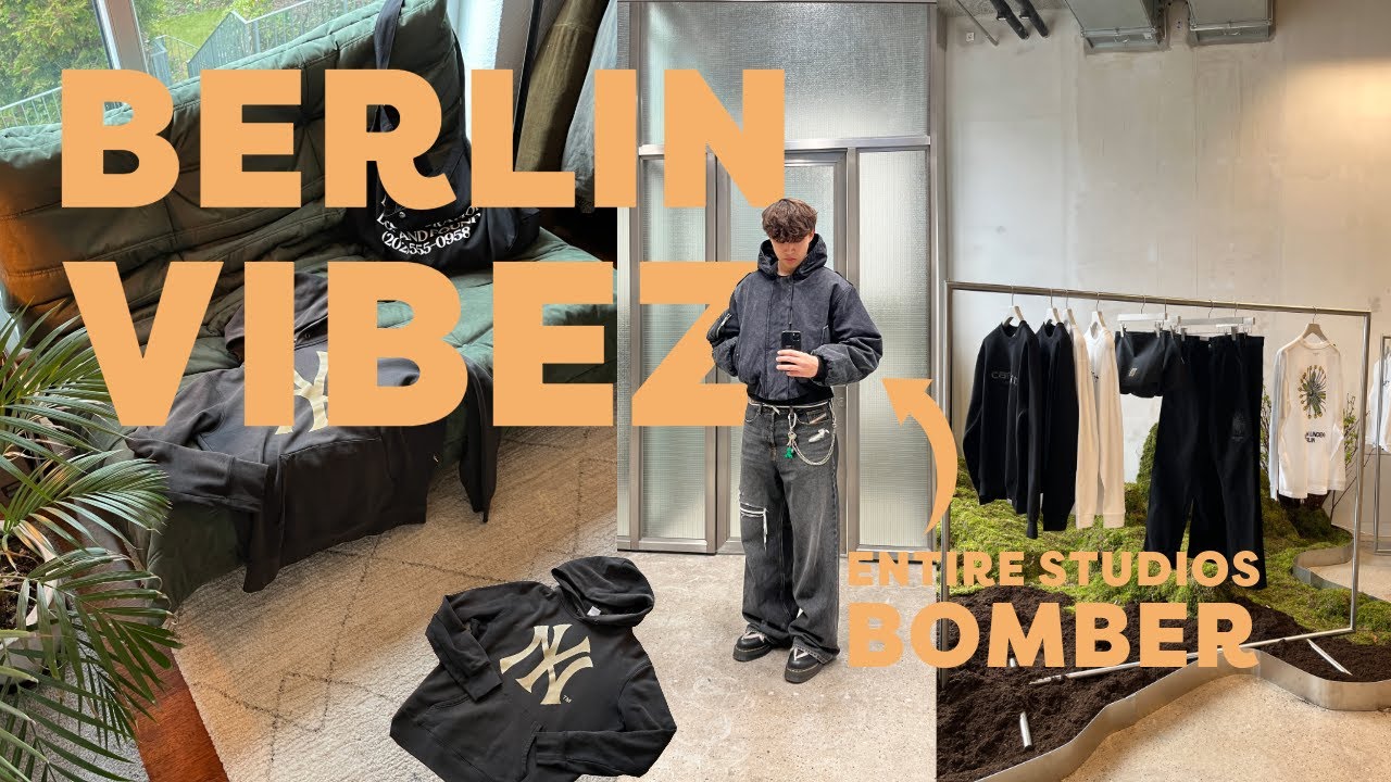 Entire Studios Bomber gekauft?! & XL 032c Samplesale I No Faith Studios aufm Flohmarkt I Berlin Life