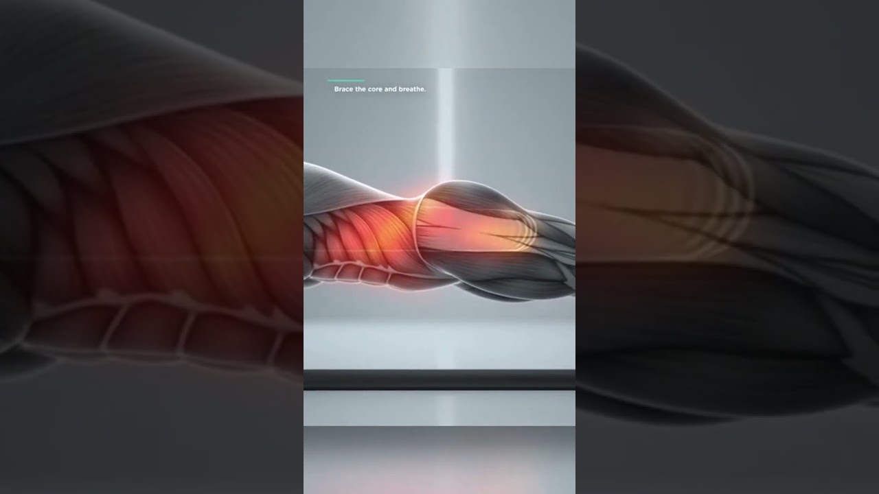 Plank Anatomy Animation: Deep Core Activation & Stability Explained