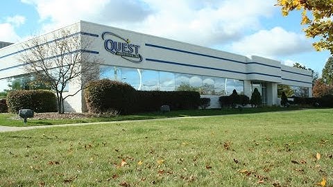 Quest Industries - Drone Fly Through Video Tour - CNC Manufacturing