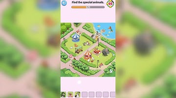 Brain Tease Puzzle Level 77 Find The Special Animals Walkthrough Solution