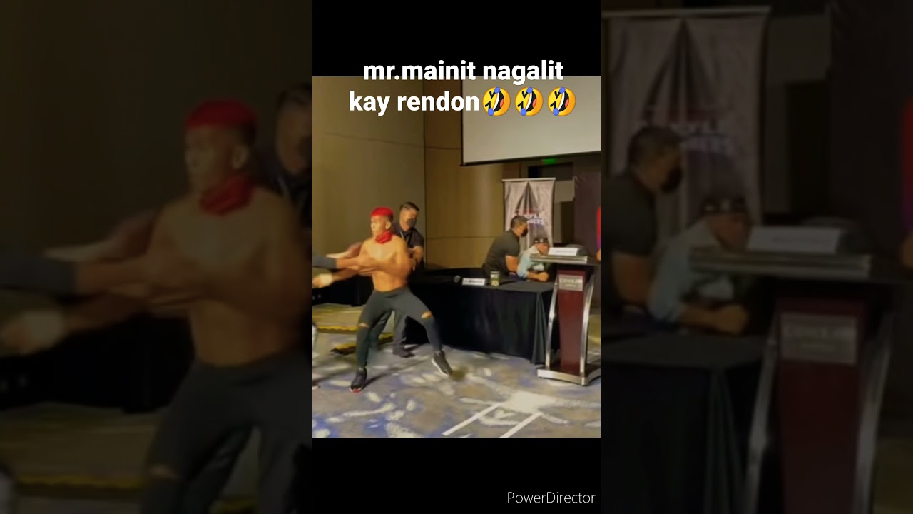 mr.mainit nagalit kay rendon | Battle of the youtubers.