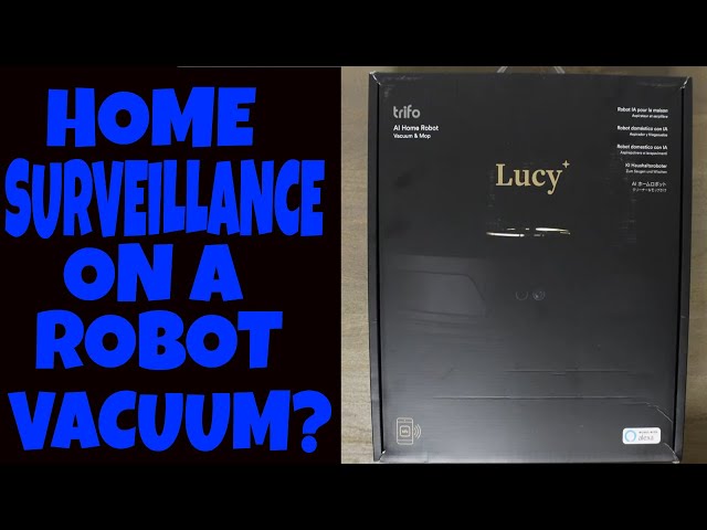 Trifo LUCY Robot Vacuum & MOP w/ Surveillance Camera & Obstacle