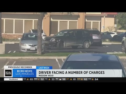 Woman Smashing Into Cars In Oc Parking Lot