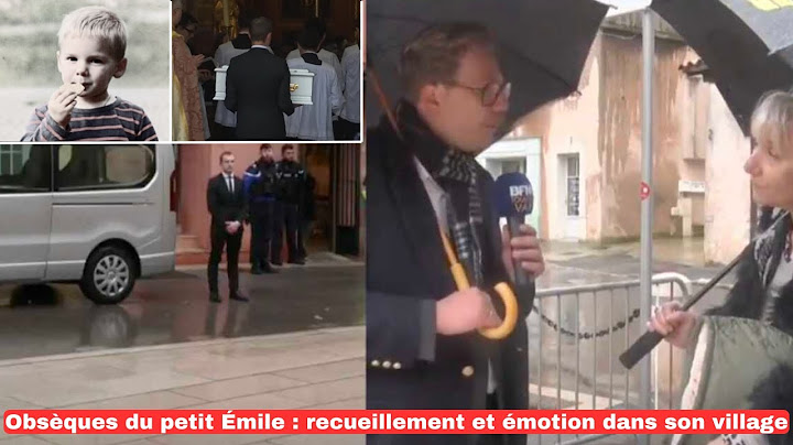 Obsèques du petit Émile : recueillement et émotion dans son village