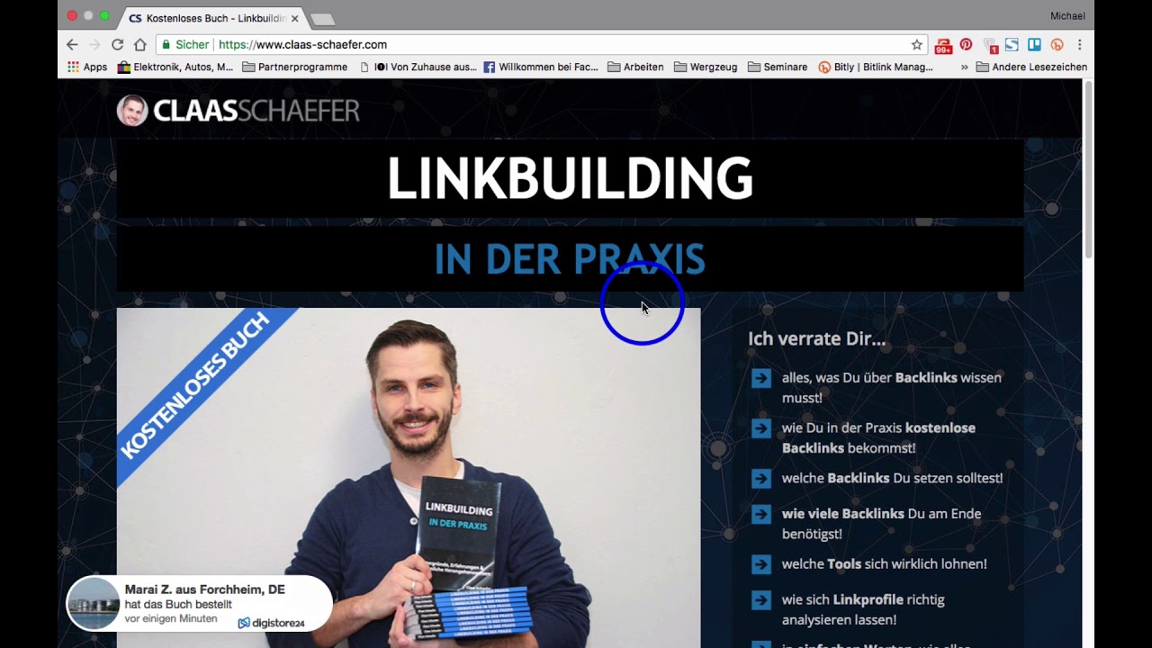 Gratis Buch ✔ 💯 Linkbuilding in der Praxis von Claas Schaefer ✅ kostenlose-buecher.com ✅