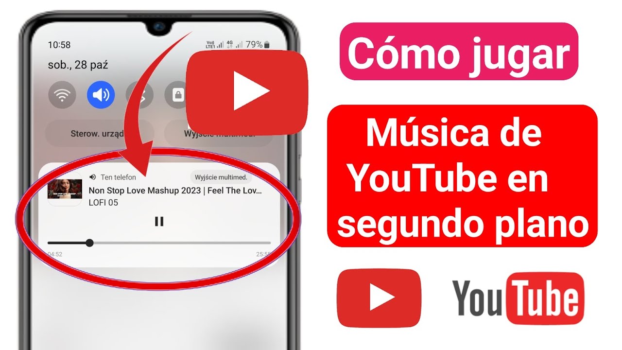 Cómo reproducir música de YouTube en segundo plano en un dispositivo ...