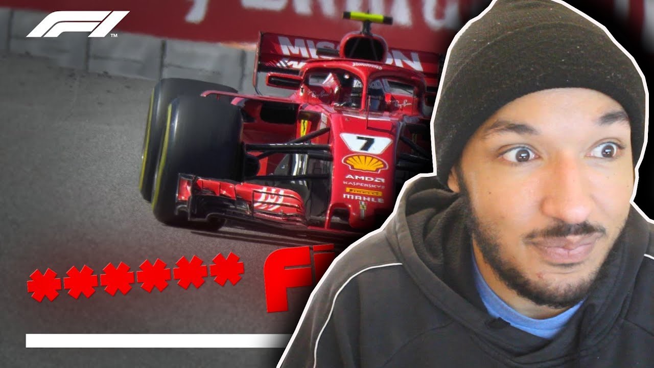 American FIRST REACTION to KIMI RAIKKONEN F1 RADIO - UNCENSORED
