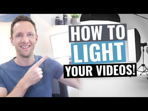 Video Lighting Tutorial (Video Lighting for Beginners!)