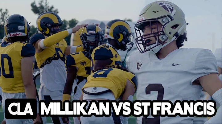 MILLIKAN VS ST FRANCIS | Ryan Pellum Goes Off | HS...